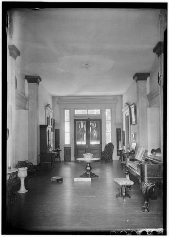 Historic American Buildings Survey (HABS) James Butters, Photographer June 26, 1936 GENERAL VIEW HALL (LOOKING SOUTH)