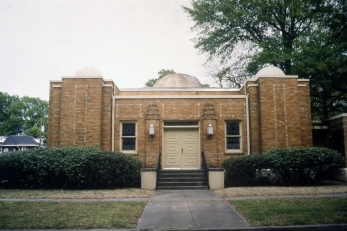 Adath Israel Synagogue, Cleveland, Bolivar County. Photo by MDAH, 04-08-1990. Retrieved 11/30/12 from Mississippi Historic Resources Inventory (HRI) Database.