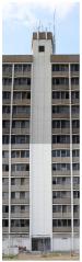 Elevator Shaft East Elevation. Santa Maria del Mar Apartments, Biloxi, MS. Nov. 2012
