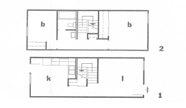 Fredella Apartment Floor Plan from XM 1 Fredella Village, Vicksburg Miss. by U.S. Department of Housing and Urban Developement