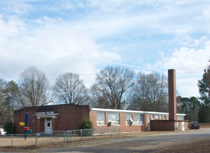 Sardis Elementary School smokestack