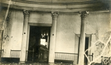 Senate Chamber, with view to north into main hallway. Photo by T.F. Laist, 1915. Original photo at Mississippi Department of Archives and History.