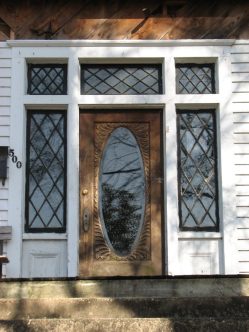 Lasky House, 500 S. Columbus St., Aberdeen, MS - Front Door; March 11, 2010; W. White, photographer